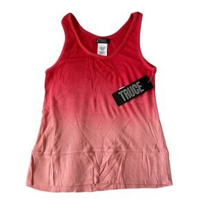 New Truce Ribbed Pink Tank Top size 16